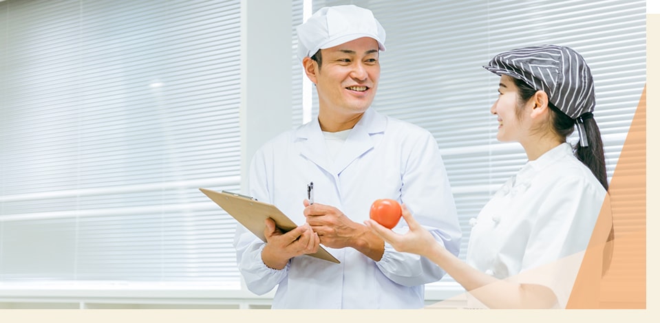 農産物を持ち込むだけで開発できます
